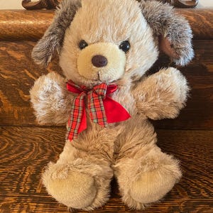 Vintage Rare Large Plush Dog Stuffed Animal