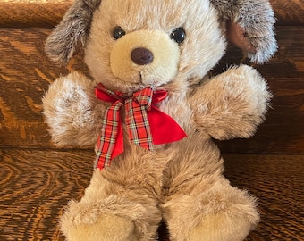 Peluche de perro grande, vintage y raro
