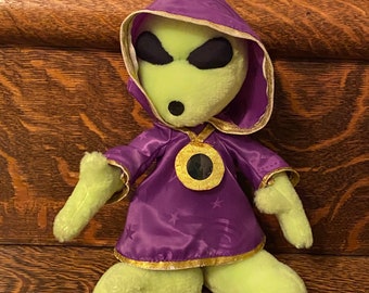 Vintage Nanco Believe The Alien Plush Green Alien