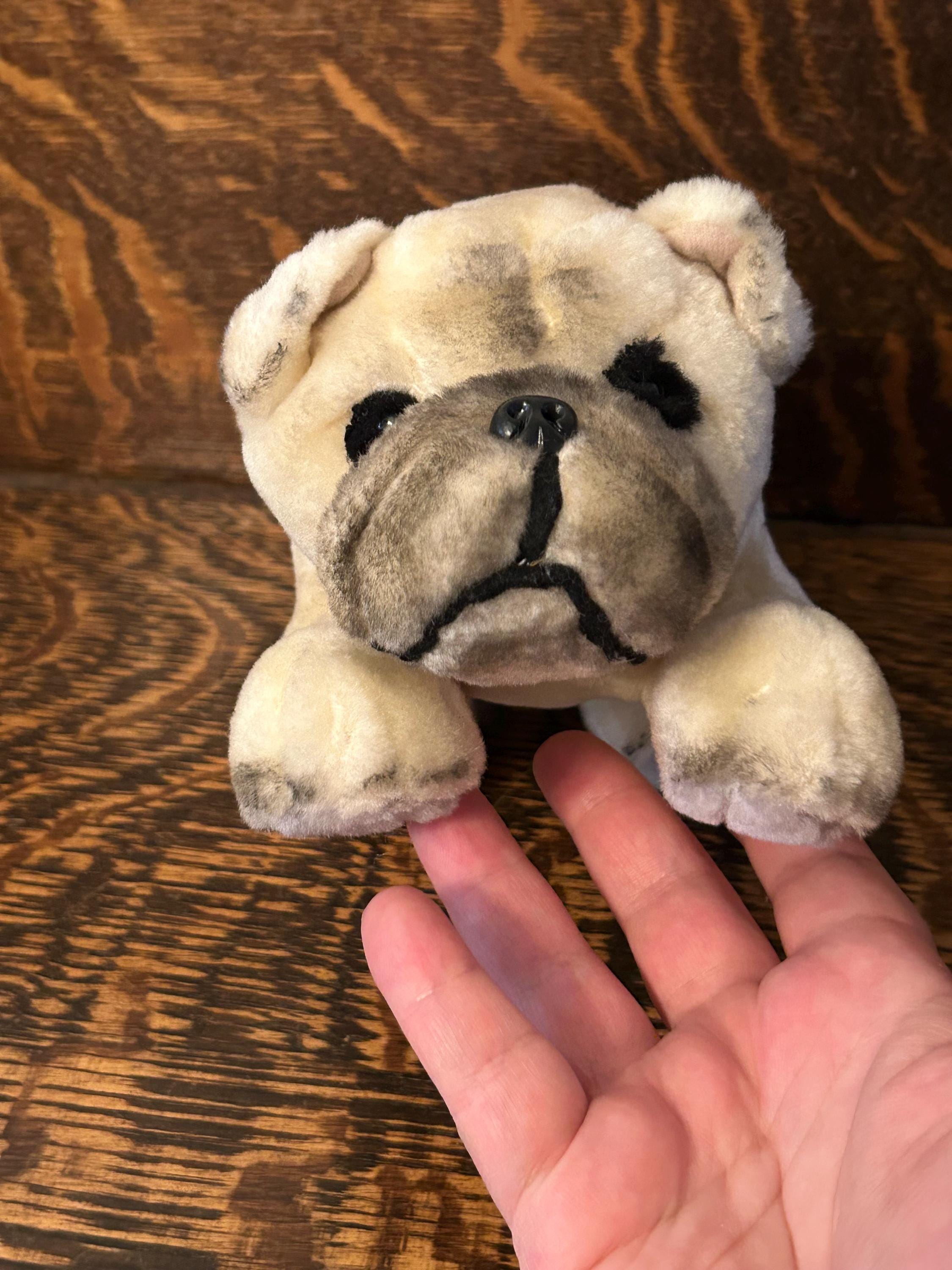 ヴィンテージ Ganz しゃがむ ブルドッグ ぬいぐるみ 犬 Ganz カナダ