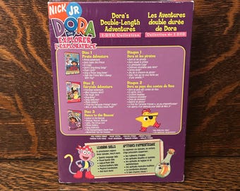2005 Dora the Explorer Dora's Double Length Adventures 3 DVD