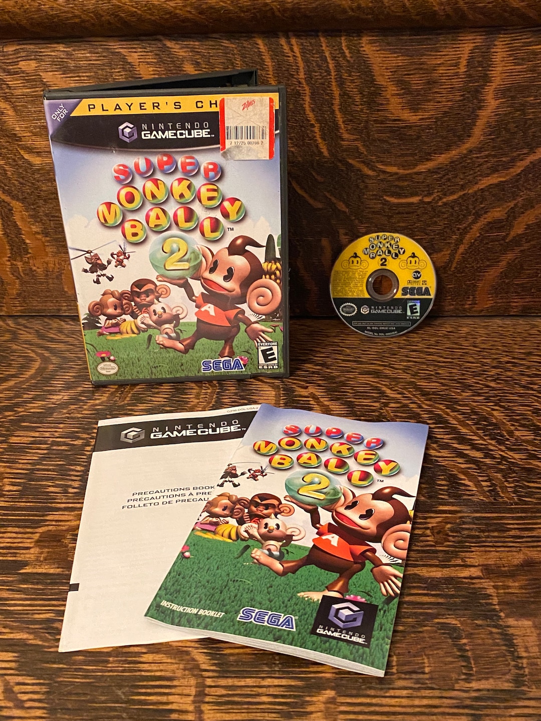 Super Monkey Ball 2 Nintendo Gamecube Manual/case/game Retro Gaming Etsy