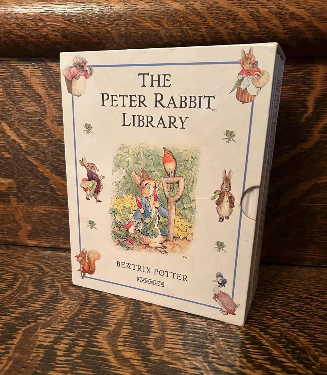Vintage Beatrix Potter the Peter Rabbit Library 90's Boxset With