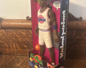 Vintage Space Jam Talking Michael Jordan Doll Playmates Warner
