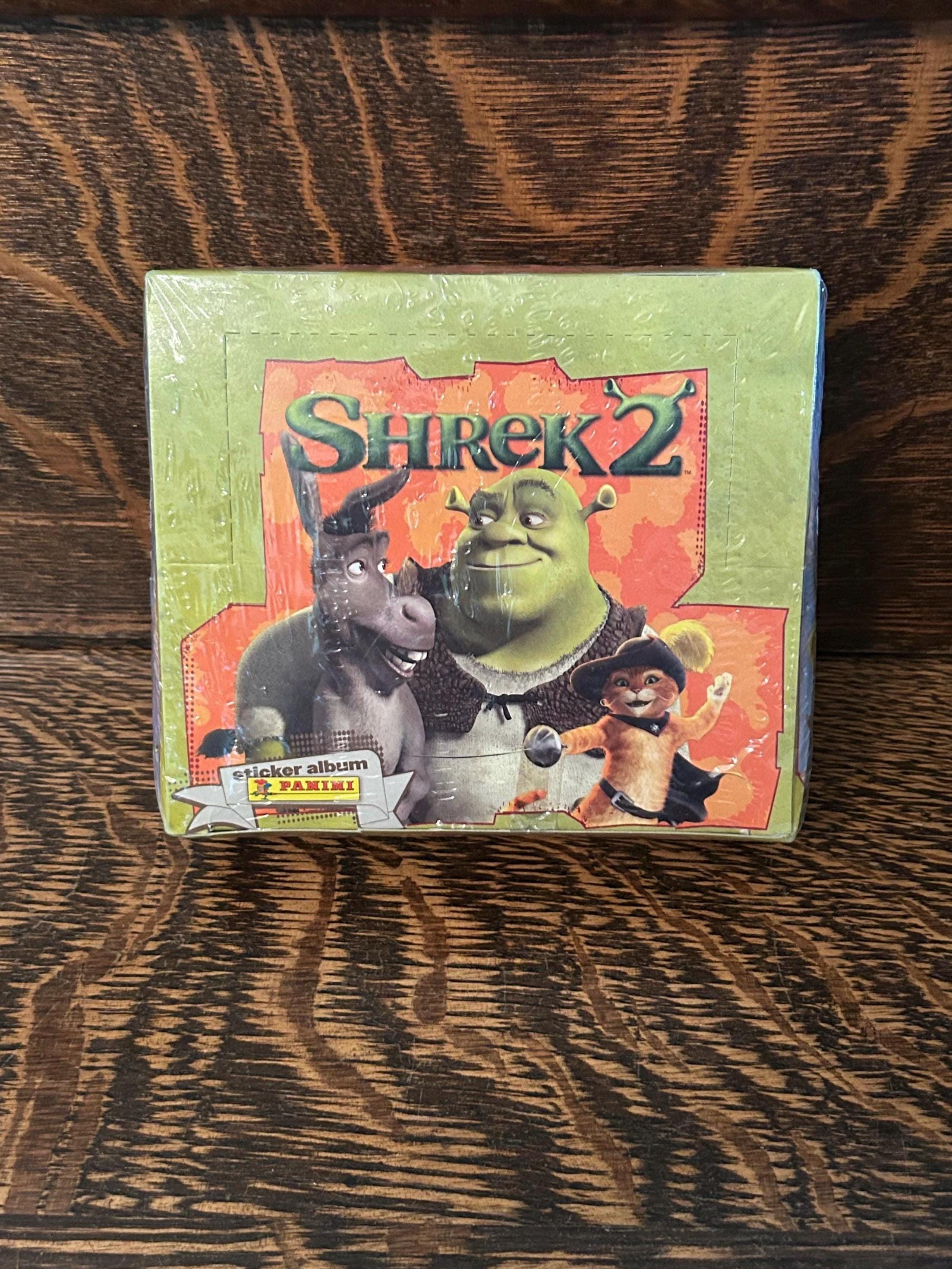 6 Packs of Shrek 2 Stickers 2004 Dreamworks Panini Stickers 10 Stickers/pack  - Etsy