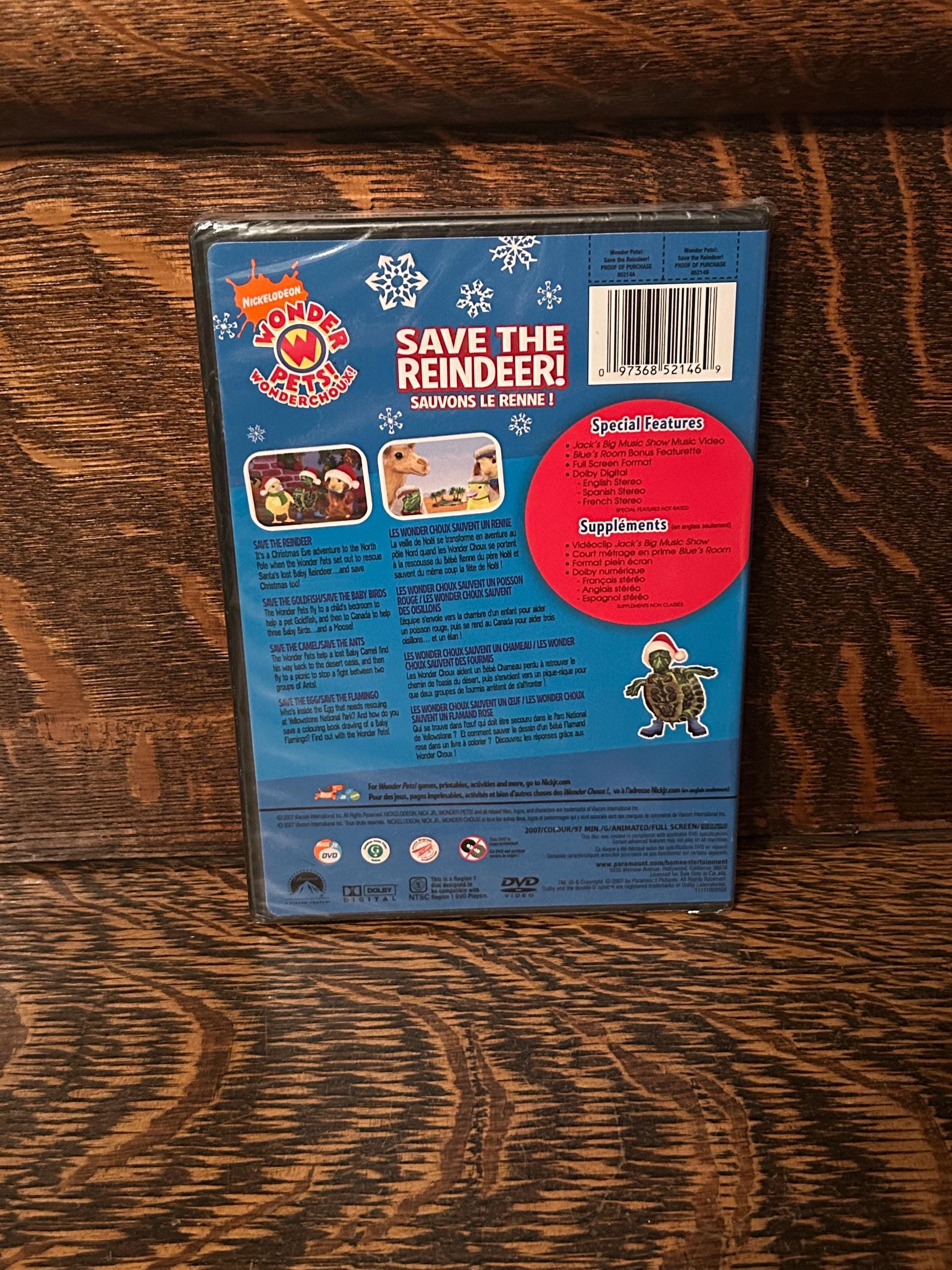 2007 Nickelodeon Wonder Pets “save the Reindeer” DVD Nick JR - Etsy