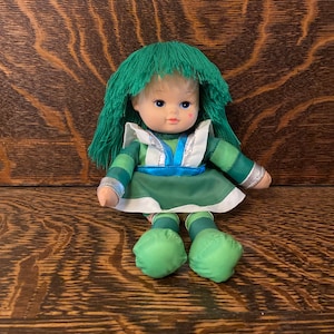 Vintage Rainbow Brite K.O Fakie Patty O’Green Doll Hallmark Cards