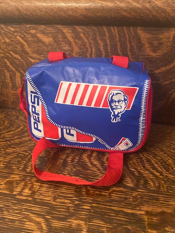90’s Pepsi Cooler Bag Lunch Box Drink Storage Insu