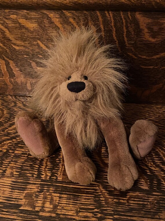 アンティーク雑貨 vintage lion plush toy Vintage Gund Roar-y Lion Plush Designed by Mica - Etsy