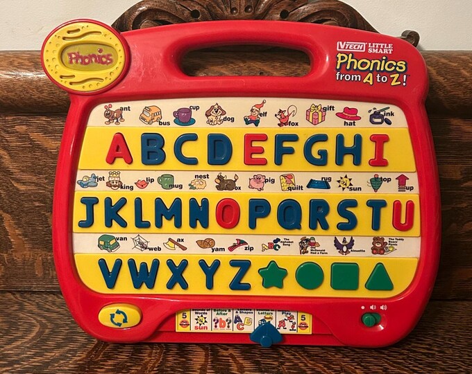 1996 Vtech Little Smart Phonics From A to Z Learning Toy - Etsy