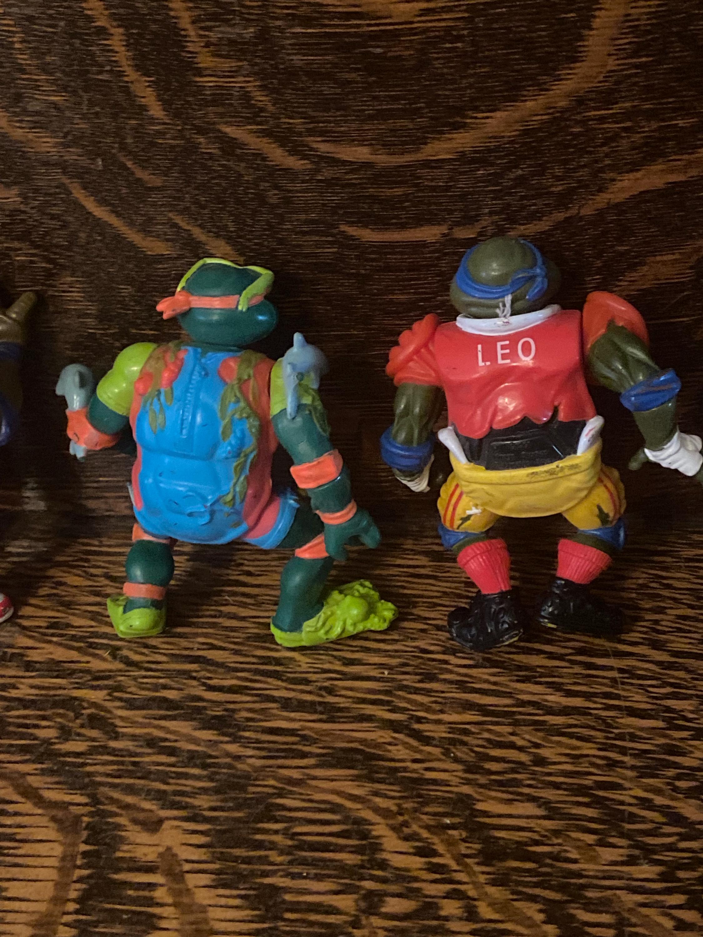 TMNT 90年代映画 ニンジャタートルズ サムライフィギュア3体セット未開封 TMNT 90年代映画 ニンジャタートルズ サムライフィギュア3体セット未