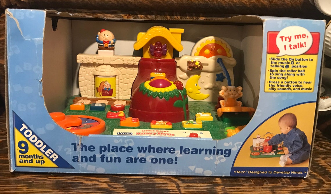 90s Vtech Little Smart Nursery Rhyme Land Electronic Retro Etsy UK