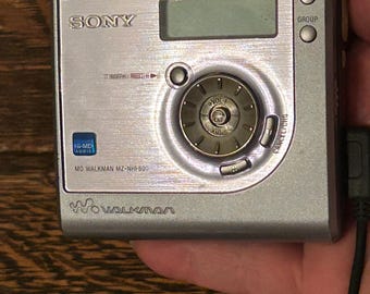 Sony Hi-md Walkman MZ-NHF800 Minidisc Player Recorder - Etsy