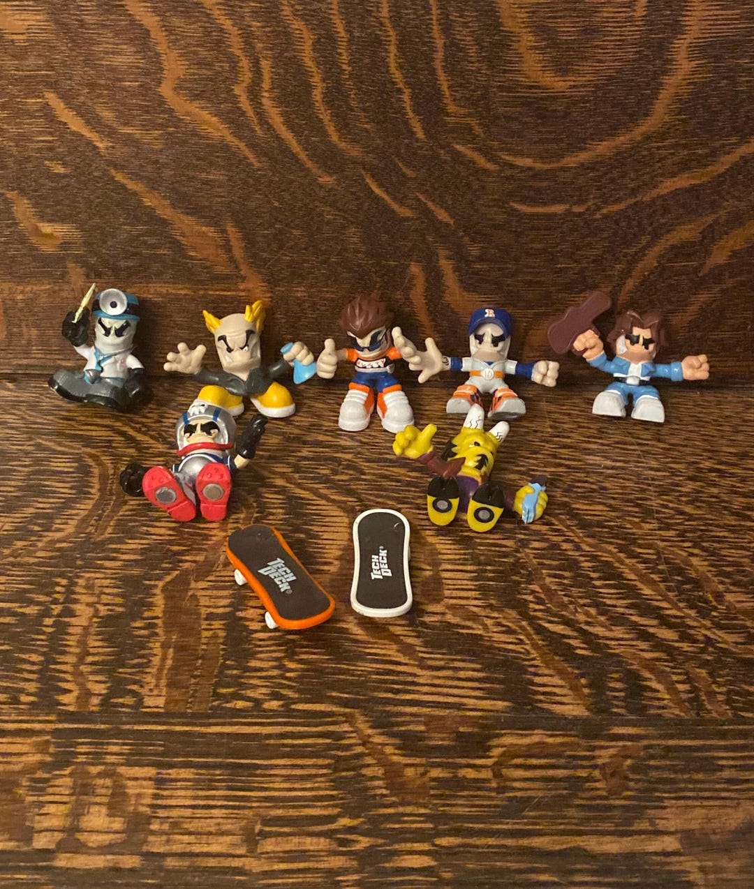 Vintage Tech Deck Dudes Lot of 9 Tech Deck Fingerboards Mini ...