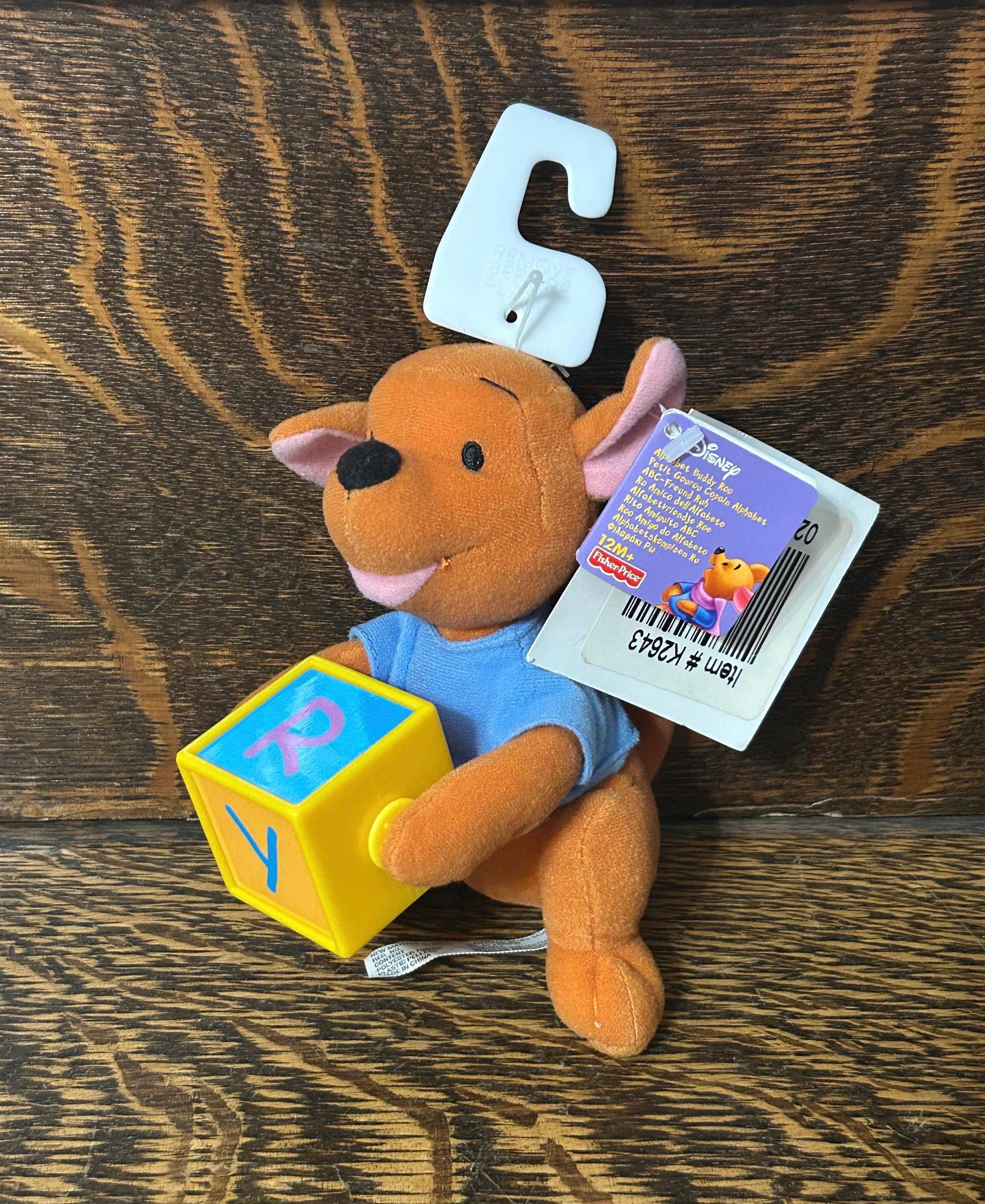 Rare 2005 Disney Alphabet Buddy Roo Fisher Price Winnie the Pooh