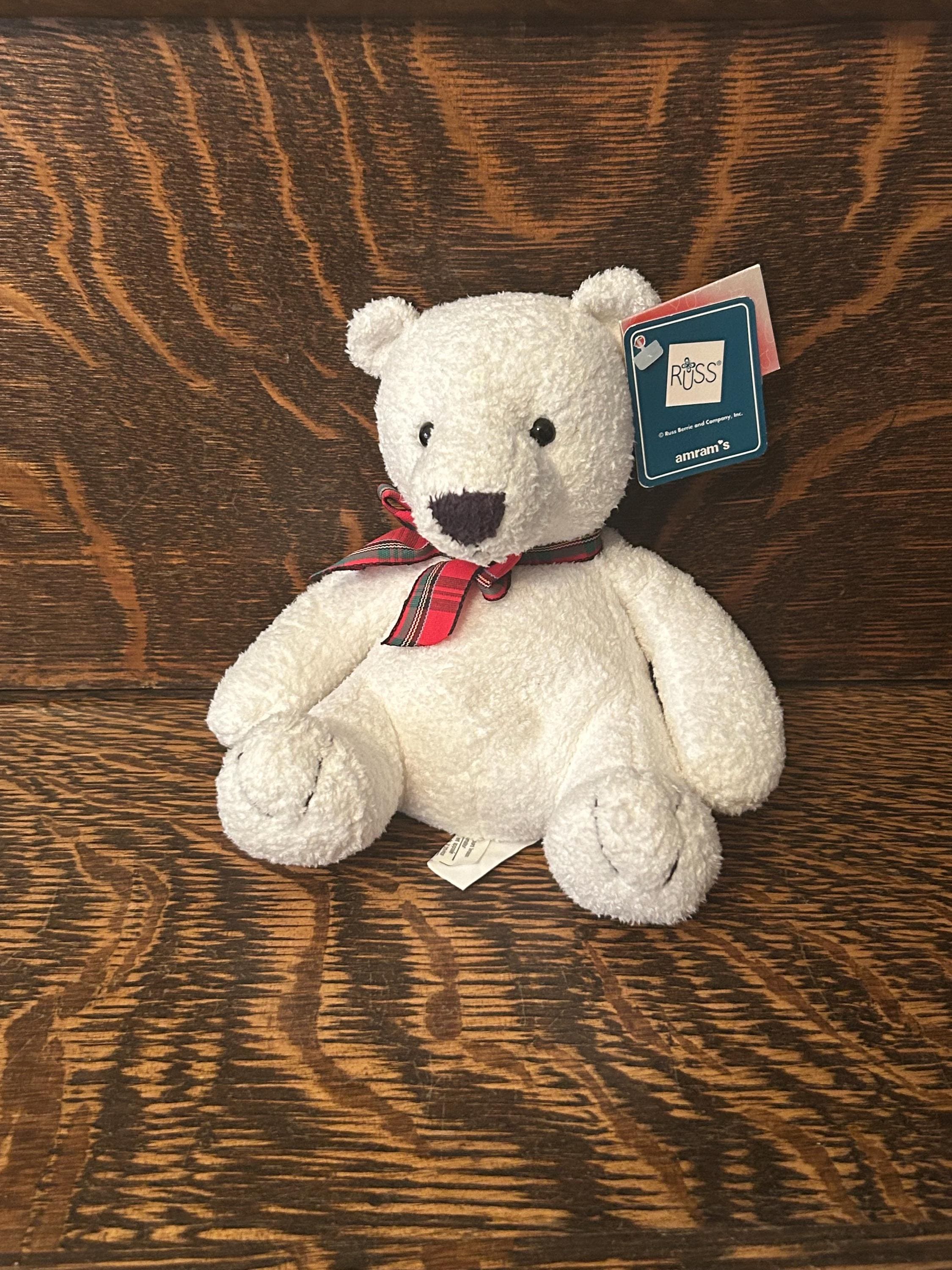 Rare Russ Berrie Luv Pets “whitey” Vintage Plush Polar Bear - Etsy