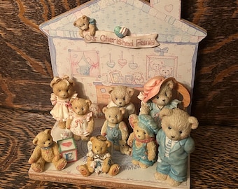 ドラミちゃん様 Cherished Teddies 3 Set Our Cherished Family Cherished Teddies Set Complete With Extras