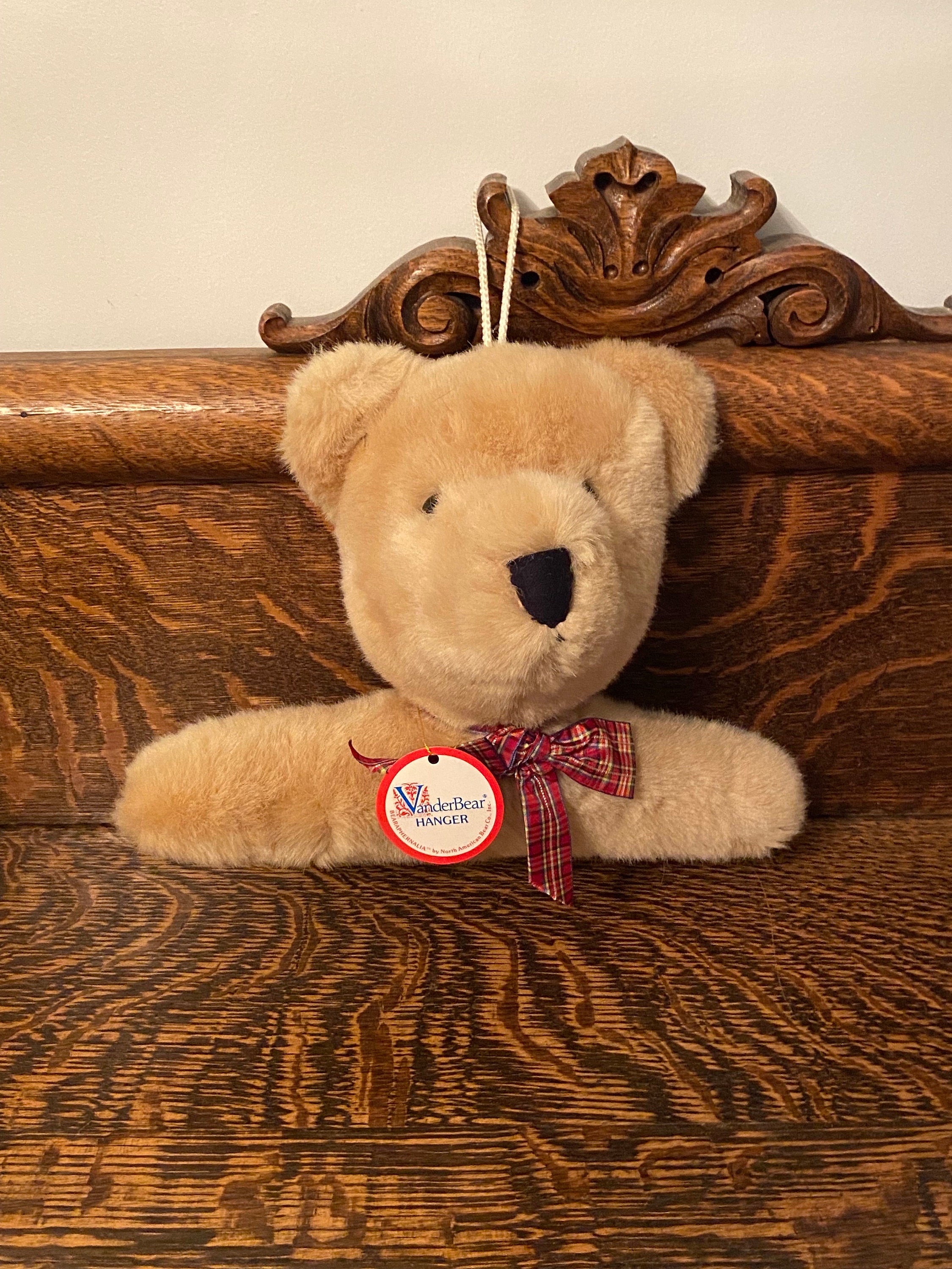 muffy vanderbear ノースアメリカンベアー 卓上カレンダー Vintage Muffy Vanderbear Teddy Bear Plush Clothes Hanger Rare 1987