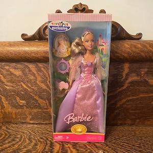 Barbie rapunzel brush sale