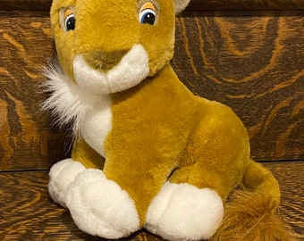 1994 Disney the Lion King Simba cub to King Plush Baby Simba, Mane ...