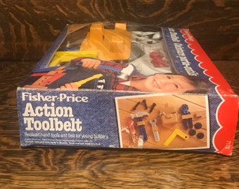 Vintage Fisher Price Action Toolbelt 90's FP Kids Pretend Building Handy Tool Kit - Etsy Vintage Fisher Price Action Toolbelt 90's FP Kids Pretend Building Handy Tool Kit - Etsy