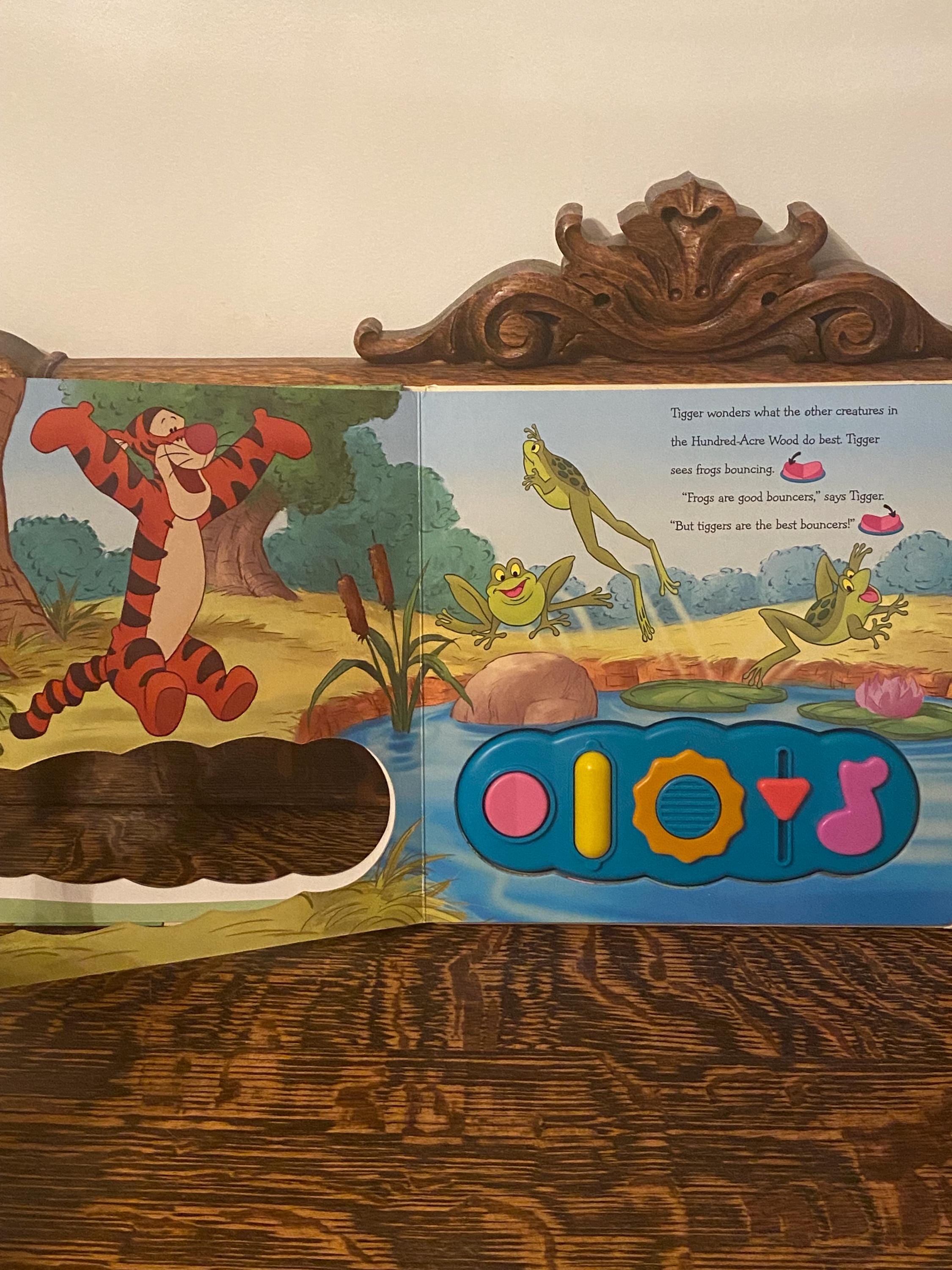 Rare Tigger's Bouncy Busy Day Busy Box Book Interactive Sound Book