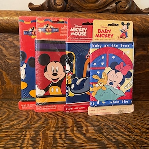 90’s Disney Mickey Mouse Wallpaper Nursery Room - Children’s Bedroom Decor Wallpaper
