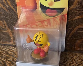 Nintendo Amiibo Pac Man Game Figure Super Smash Bros for Wii