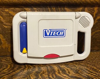 Rare Vtech Double Team Laptop Vintage 90s Game Learning