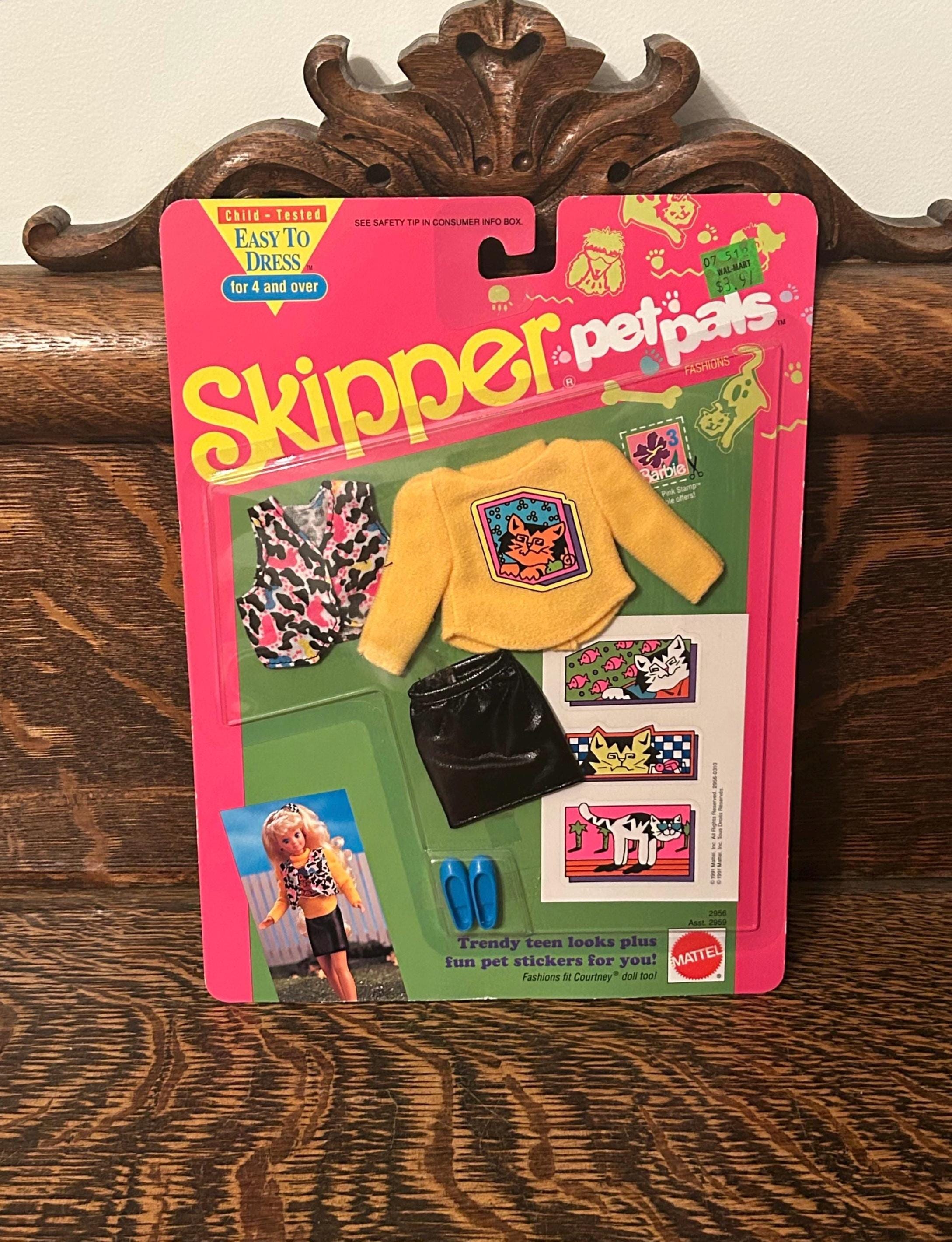Tenue Mattel Skipper Pet Pals 1991 - N°1412 - Collection Vintage