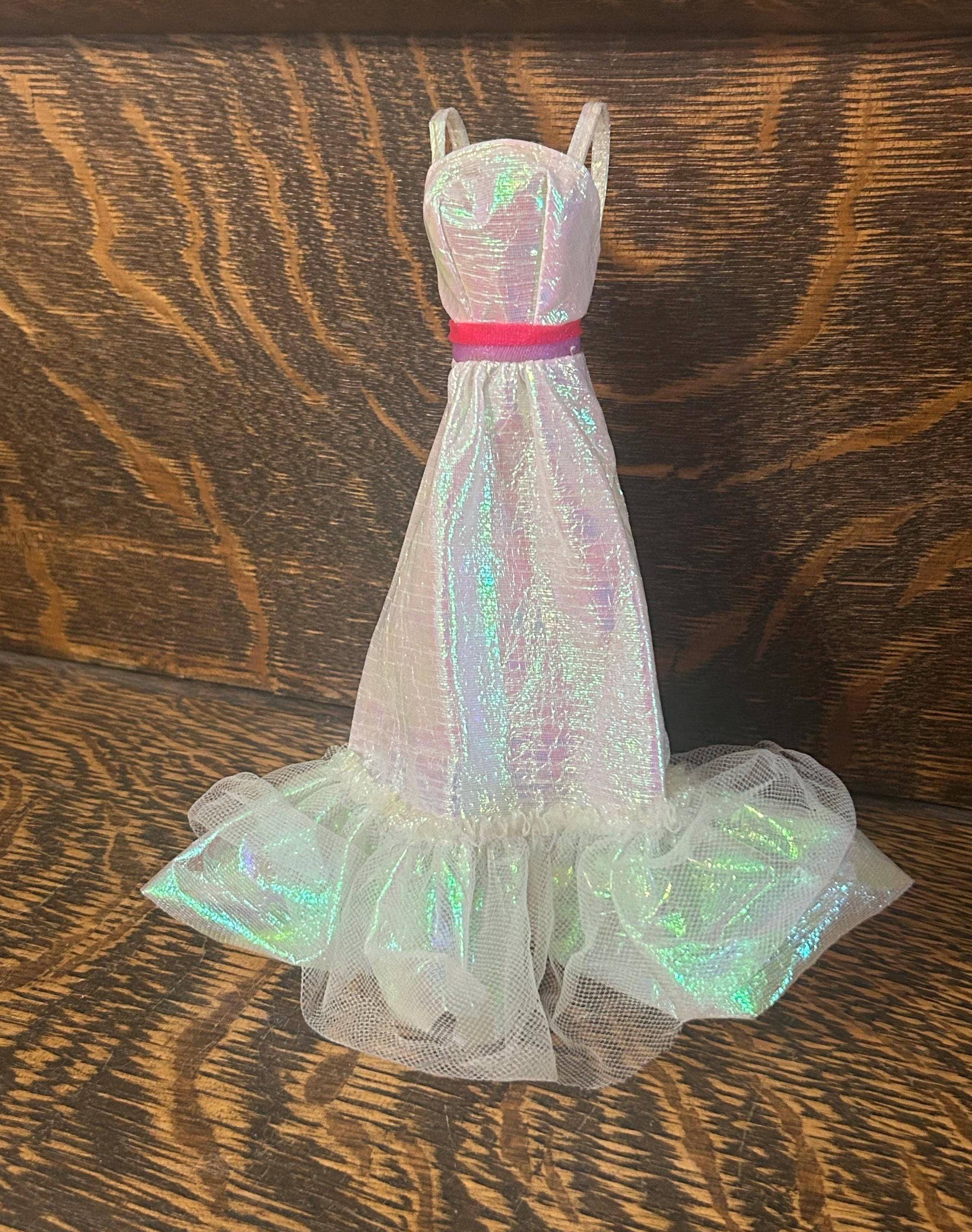 Barbie Crystal Dress - Etsy Barbie Crystal Dress - Etsy