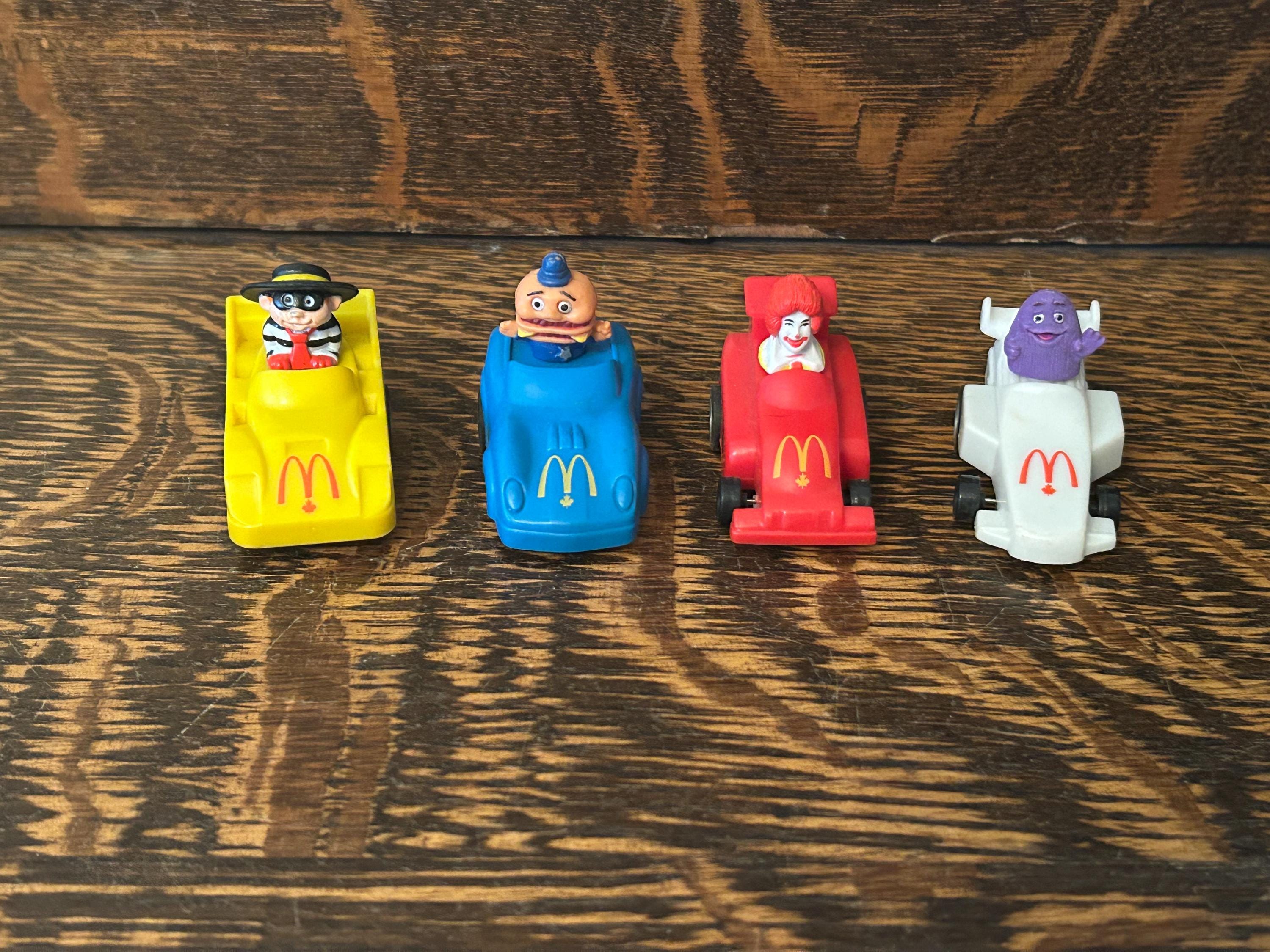 1990 海外 マクドナルド グリマス ロナルド チョーク フィギュア 未開封 マクドナルド フィギュア 3体セット ドナルド ロナルド
