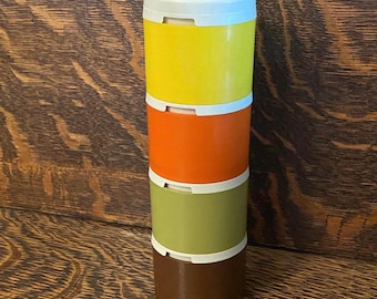 Contenitori per spezie Tupperware vintage anni '70, contenitori per spezie Tupperware n. 1308