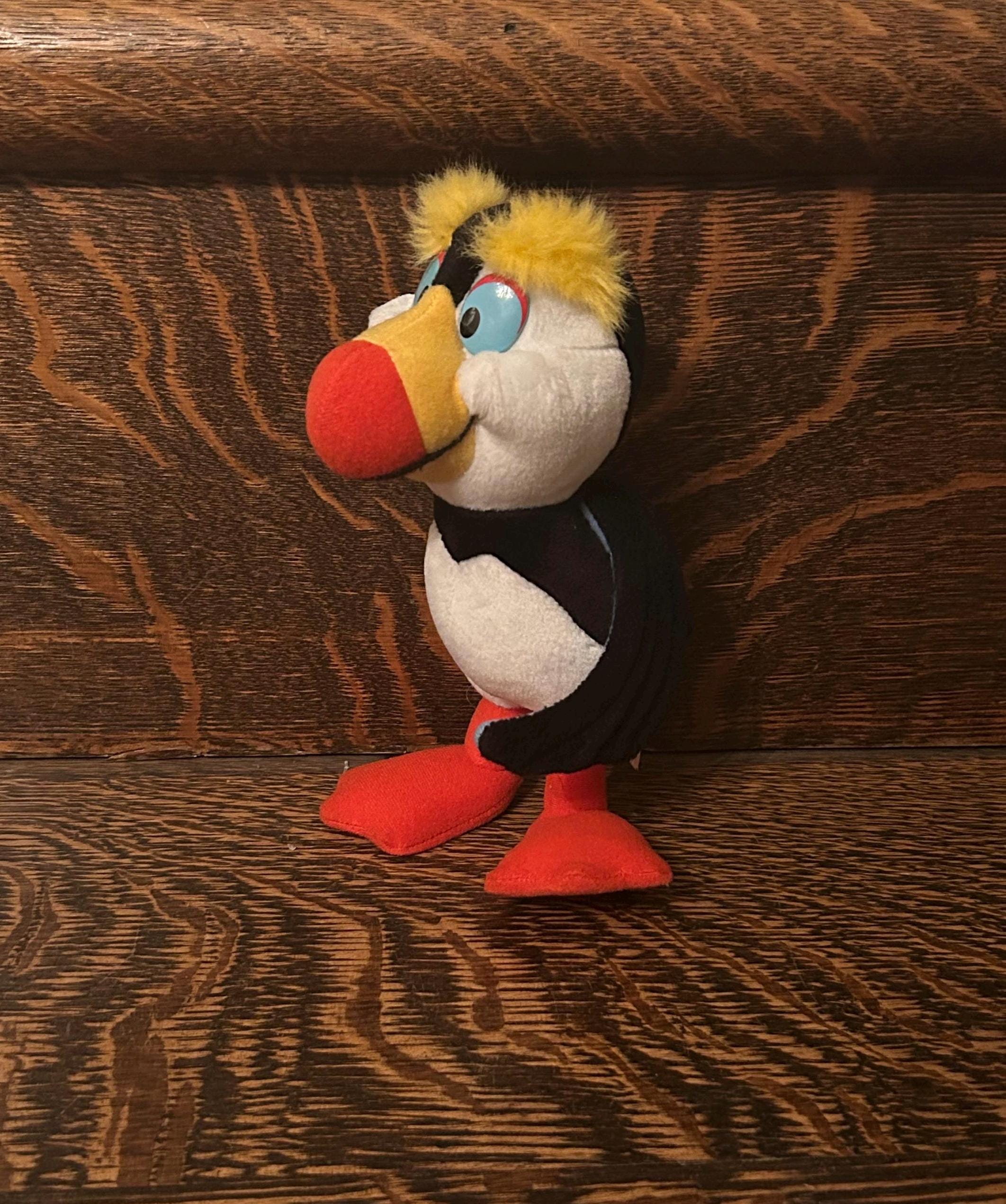 Vintage Swan Lake the Swan Princess Lieutenant Puffin Plush 1994