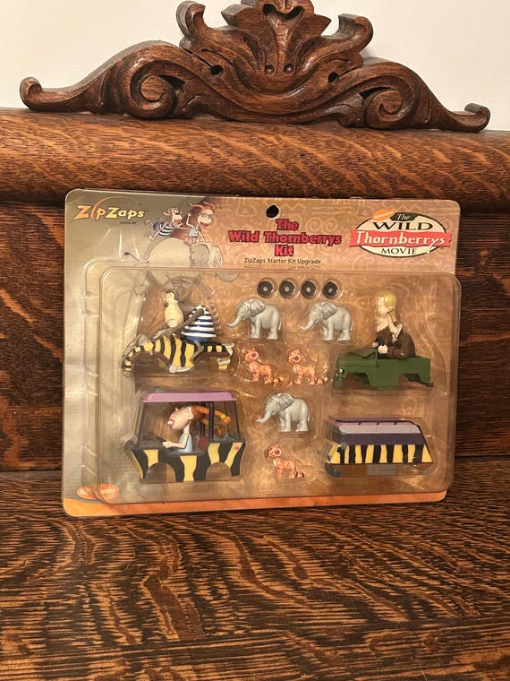 Vintage the Wild Thornberrys Zipzaps Micro RC Kit Starter Kit