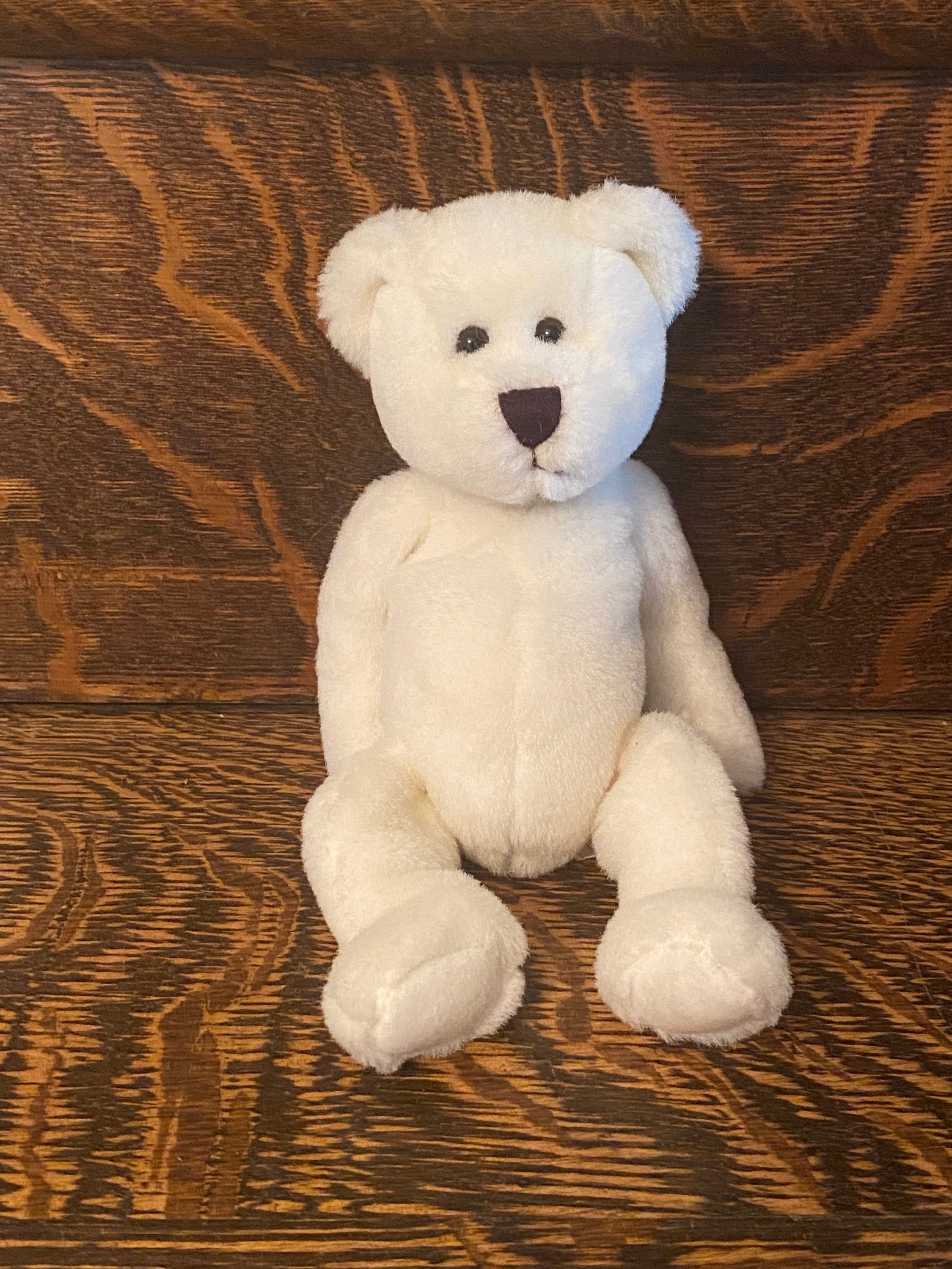 Vintage Teddy Bear 1999 Logo Bear Weighted Plush - Etsy