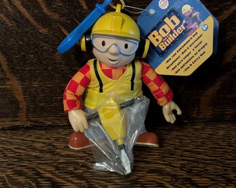 2006 Bob the Builder Plush Keychain Rare Backpack Clip - Etsy