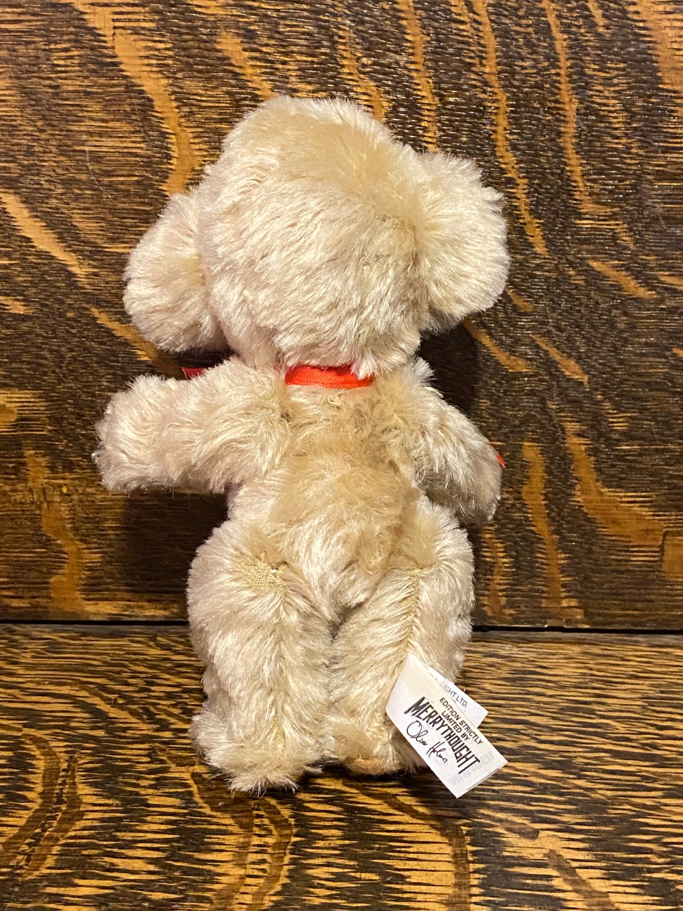 Vintage Merrythought Teddy Bear Rare Merry Sort Cheeky 100% Mohair