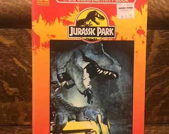 Jurassic Park Coloring Book From 1993 - Etsy