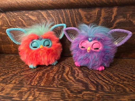 2023 Hasbro Furby Toy Furby Coral/furby Purple Tie Dye - Etsy
