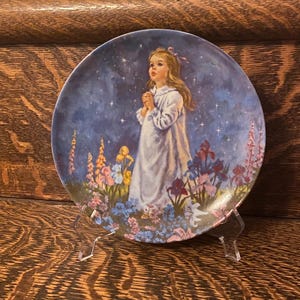 Vintage Reco “Twinkle Twinkle Little Star” Plate The Treasured Songs Of Childhood Series By John McClelland