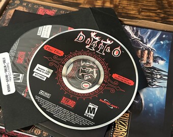 Coffret Diablo II Battle Chest - Version PC Complète - Très Bon état, Boîte Et Notices