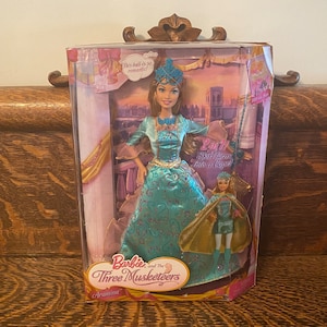 Rare Barbie Princess Aramina Barbie and the Three Musketeers Doll 2009 Mattel Barbie Etsy