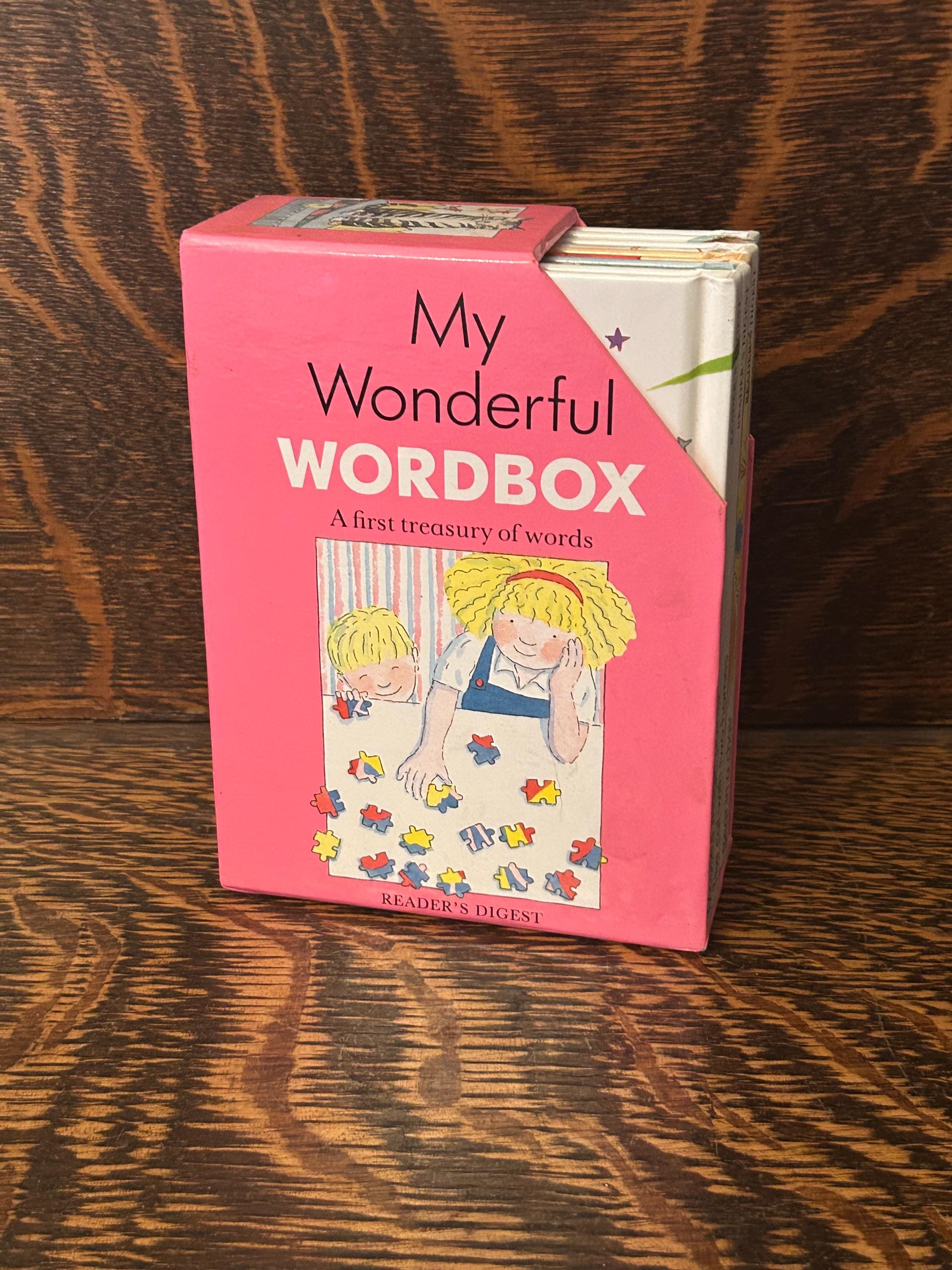 Vintage 1995 Reader's Digest Bookset My Wonderful Wordbox “A First