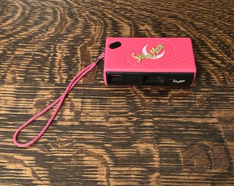 Rare Vintage Irwin Sailor Moon Film Camera 90’s Pink Sailor Moon Point & Shoot Camera
