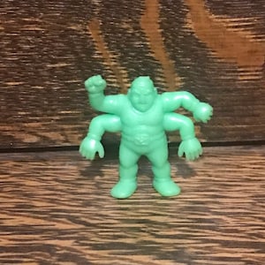 Mattel Muscle Men Ashuraman No Sensei Green Kinnikuman M.U.S.C.L.E Men Action Figure