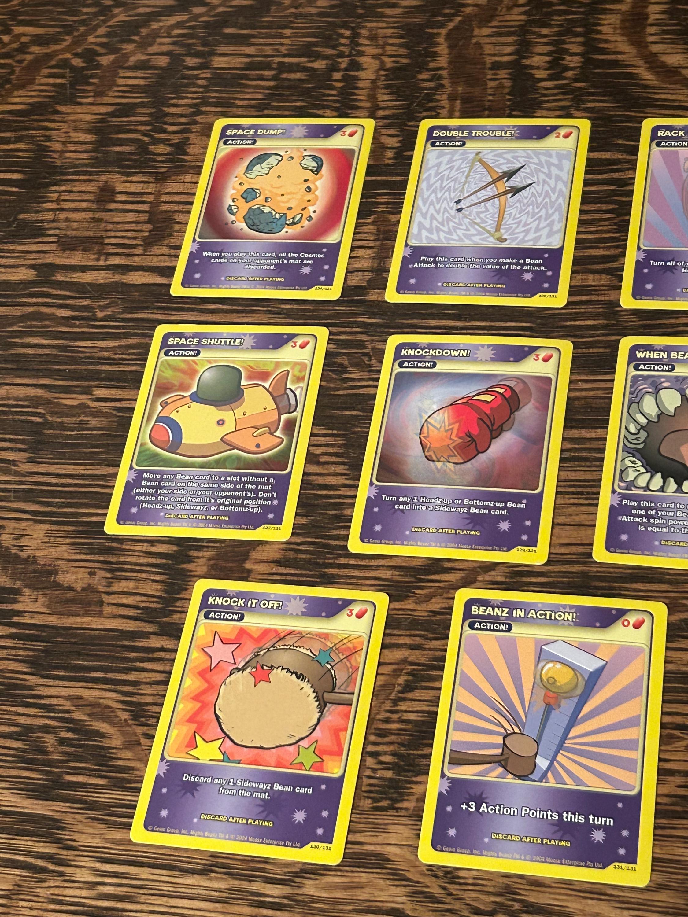 Vintage Mighty Beanz Trading Card Game 2004 Moose Genio Cards - Etsy