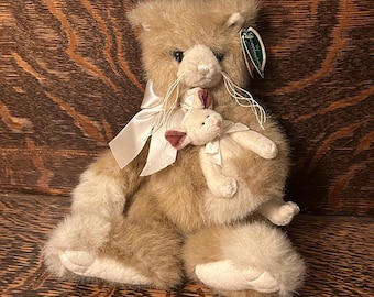 Vintage The Bearington Collection Mouse & Trapper Plush Cat And Mouse HTF Bearington #1971