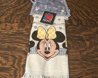 Asciugamano da cucina vintage di Minnie Mouse, asciugamano da cucina di Topolino illimitato di Mickey Mouse