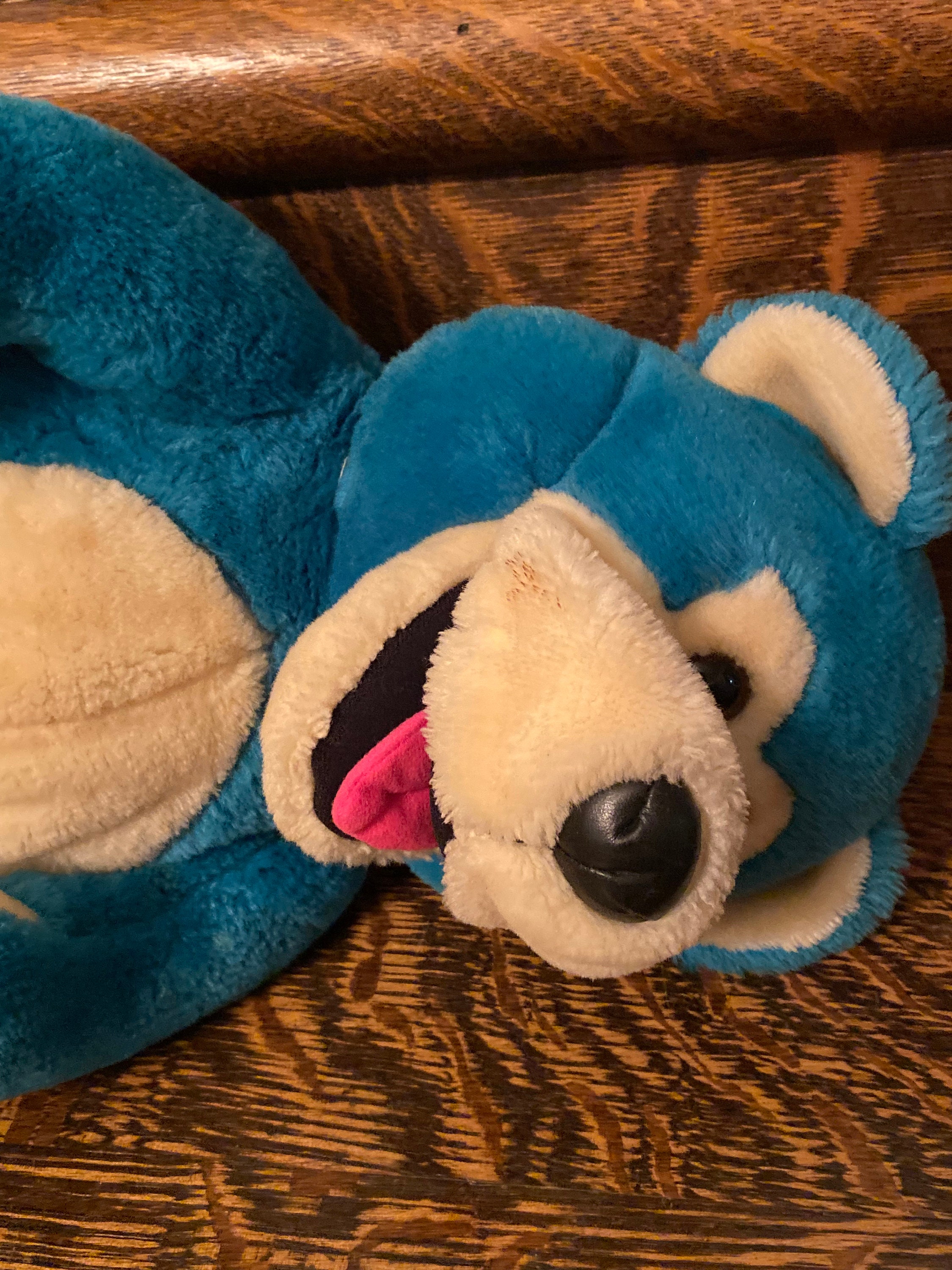 Vintage Playtalkin' 24K Polar Puff Plush Teddy Bear Hand Vintage Playtalkin' 24K Polar Puff Plush Teddy Bear Hand